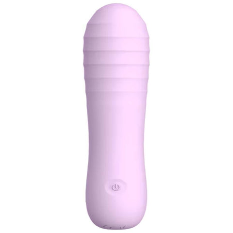 Evolved Soft by Playful Posh Rechargeable Squishy Ribbed Vibrator Flexibility - Personal Massagers