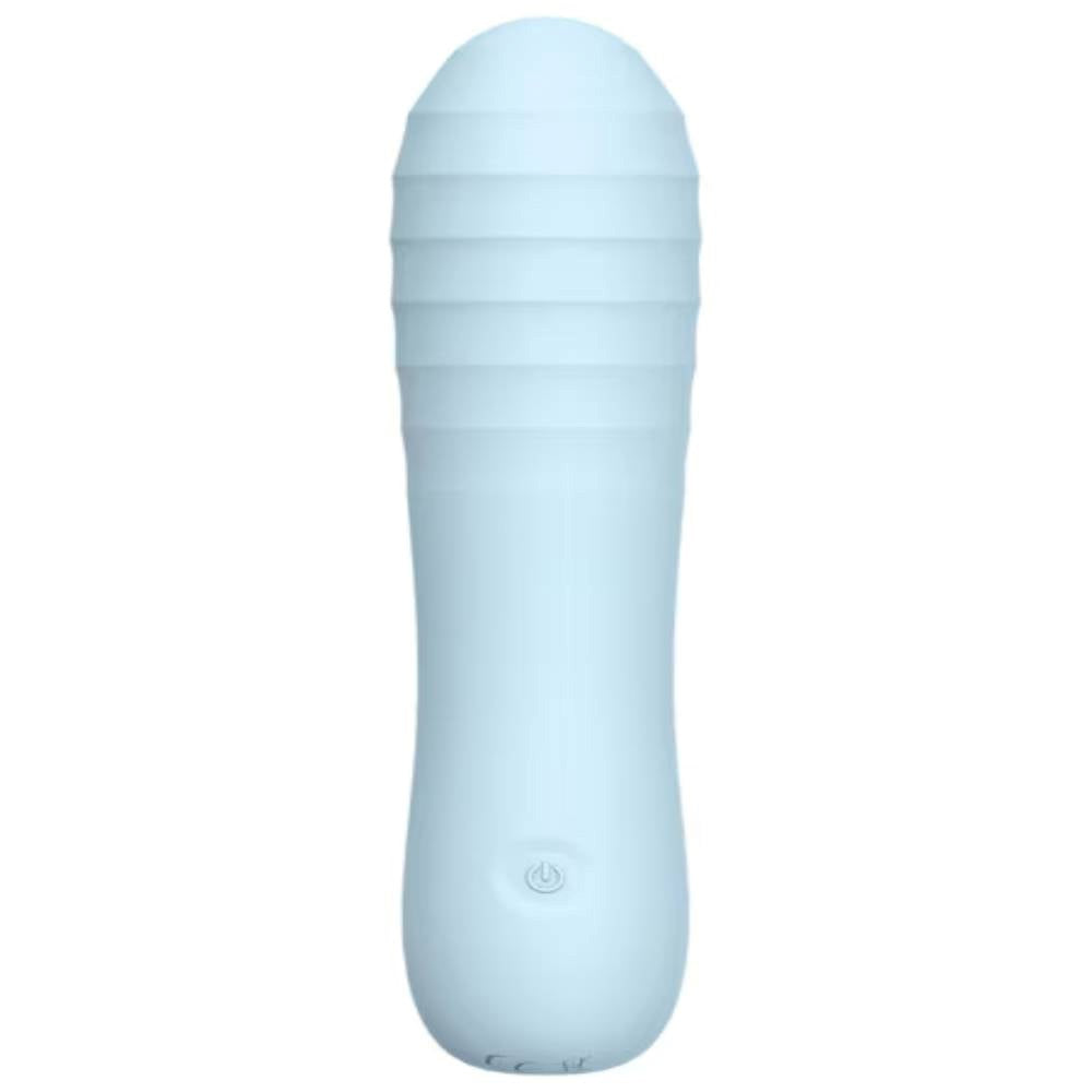 Evolved Soft by Playful Posh Rechargeable Squishy Ribbed Vibrator Flexibility - - Personal Massagers