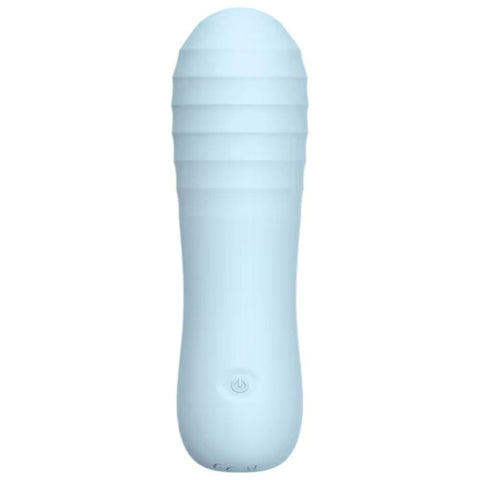 Evolved Soft by Playful Posh Rechargeable Squishy Ribbed Vibrator Flexibility - Personal Massagers