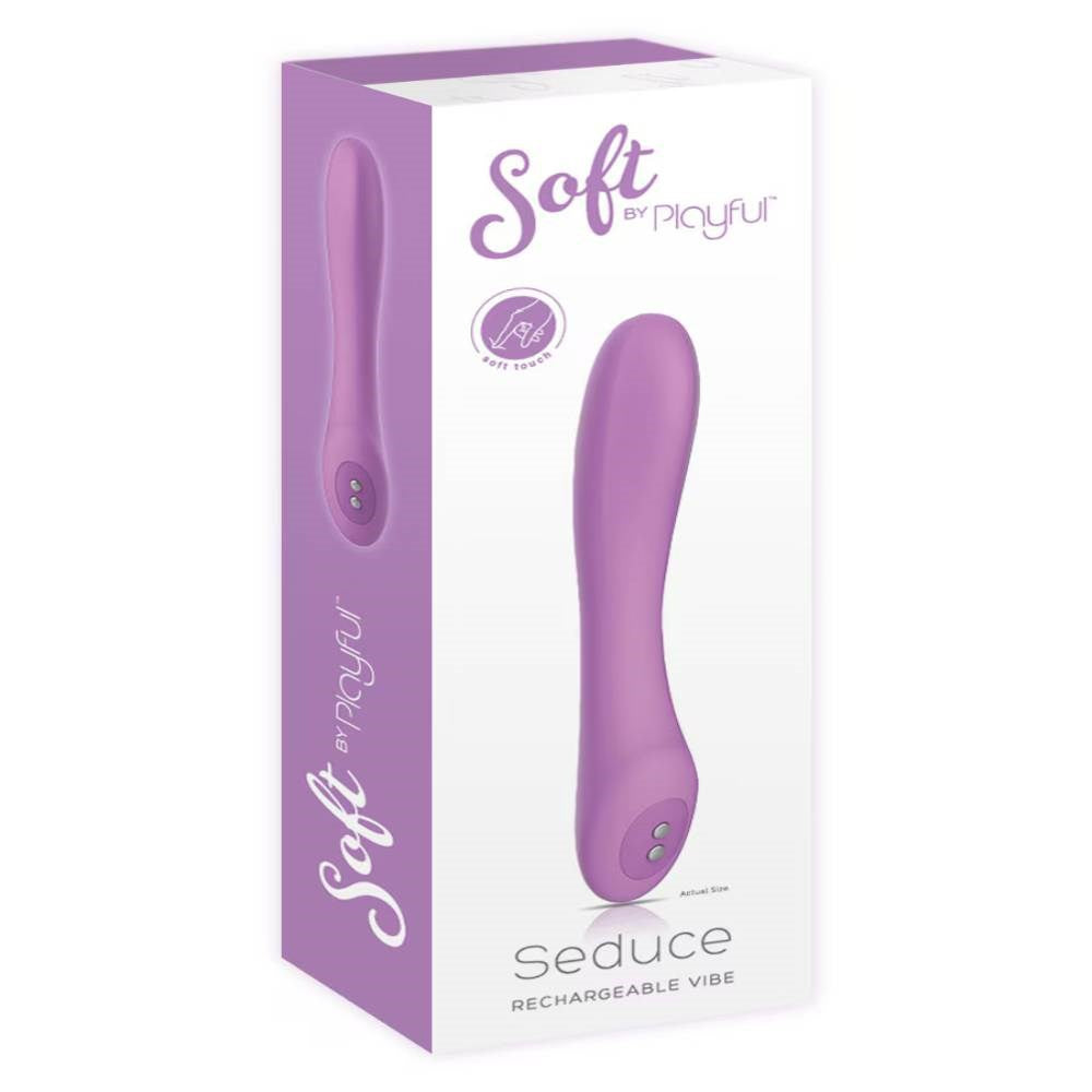 Evolved Soft by Playful Seduce Rechargeable G Spot Vibrator Purple - - G-Spot Vibrators