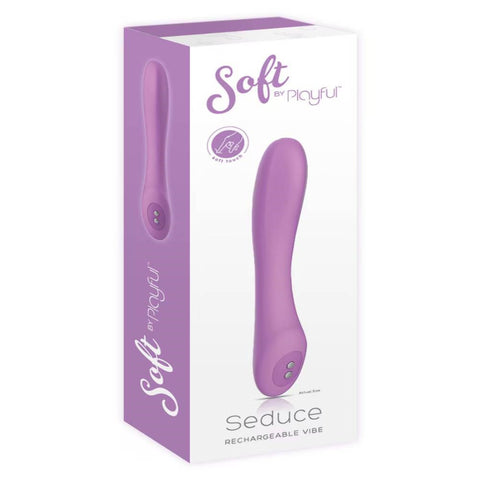 Evolved Soft by Playful Seduce Rechargeable G Spot Vibrator Purple - G-Spot Vibrators
