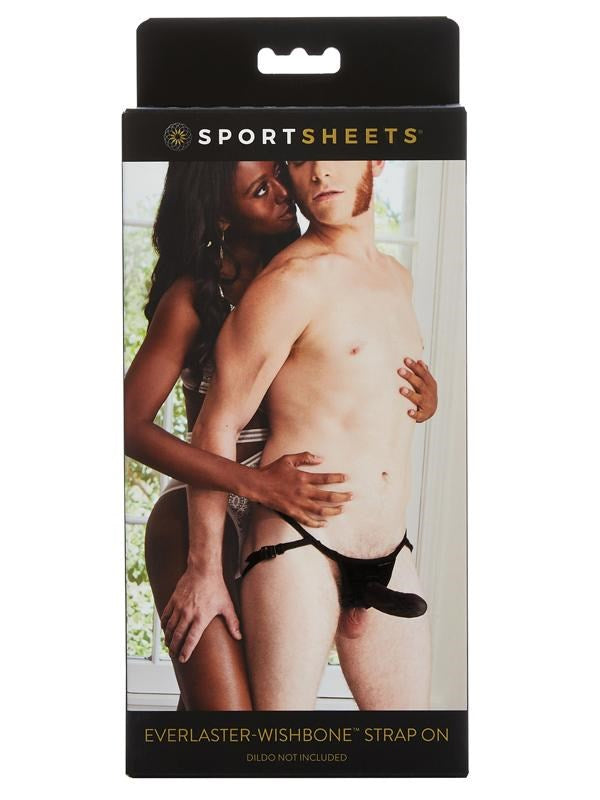 Sportsheets Everlaster Wishbone Harness Only Adjustable Strap On Harness - - Strap On Sextoys