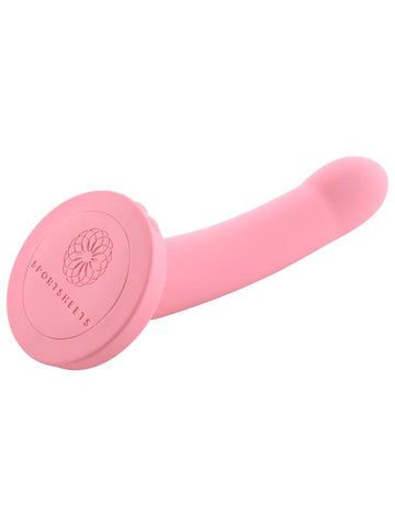 Sportsheets Merge Daze 7 Inch Solid Silicone Vibrating Dildo with 5 Speeds - Vibrating Dildos