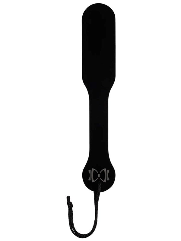 Sportsheets Sincerely Bow Tie Acrylic Spanking Paddle Black BDSM Impact Play - Paddles And Slappers