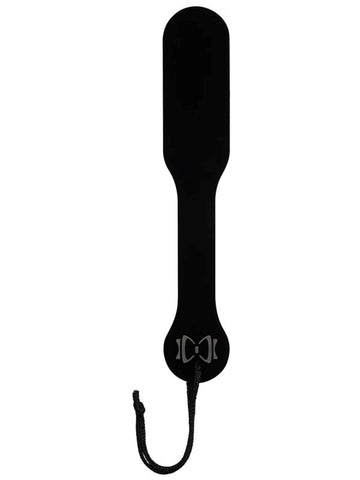 Sportsheets Sincerely Bow Tie Acrylic Spanking Paddle Black BDSM Impact Play - Paddles And Slappers
