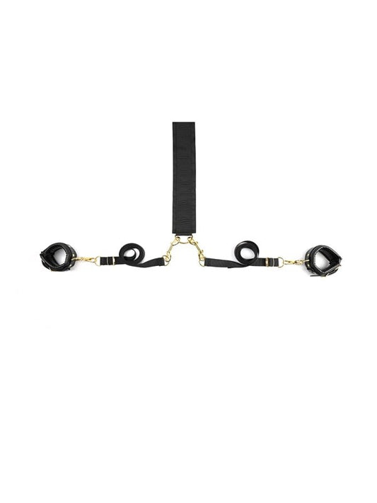 Sportsheets Special Edition Under the Bed Restraint System with Golden Hardware - - Cuffs and Restraints