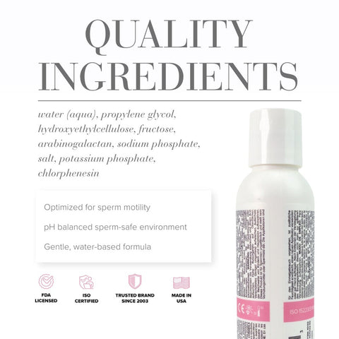 System Jo Actively Trying Original Lubricant 120ml Fertility Focused Formula - Lubricants and Lotions