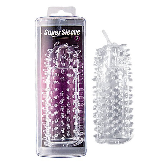 Super Cock Sleeve No.2 - 4.5 Inch Ejaculation Aid - - Pumps, Extenders and Sleeves