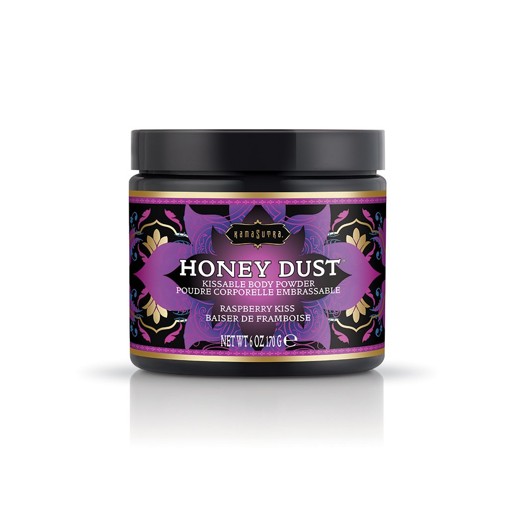Kama Sutra Honey Dust Moisture Wicking Body Powder 170 g Kissable Talc Free - - Bath and Intimate Fragrances