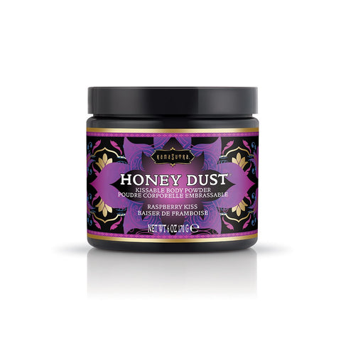 Kama Sutra Honey Dust Moisture Wicking Body Powder 170 g Kissable Talc Free - Bath and Intimate Fragrances