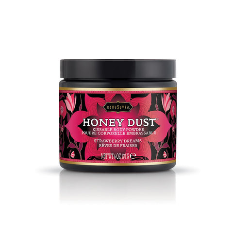 Kama Sutra Honey Dust Moisture Wicking Body Powder 170 g Kissable Talc Free - Bath and Intimate Fragrances