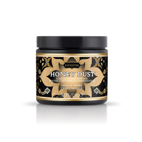 Kama Sutra Honey Dust Moisture Wicking Body Powder 170 g Kissable Talc Free - Bath and Intimate Fragrances