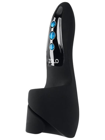 Xgen Products Zolo Edgemaster 7.2 Inch Vibrating Masturbator with Squeeze Control - Masturbators and Strokers