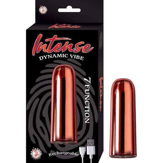 INTENSE Dynamic Metalic Mini Vibe Waterproof - - Mini & Slim Vibrators