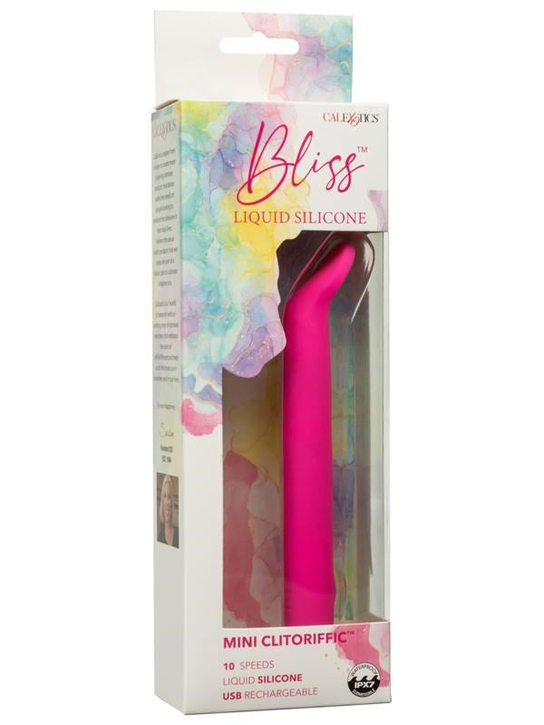 California Exotics Bliss Liquid Silicone Mini Clitoriffic Vibrator - - Mini & Slim Vibrators