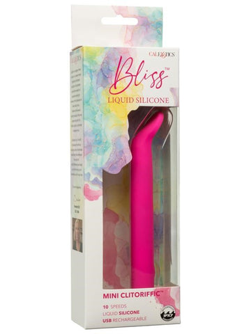 California Exotics Bliss Liquid Silicone Mini Clitoriffic Vibrator - Mini & Slim Vibrators