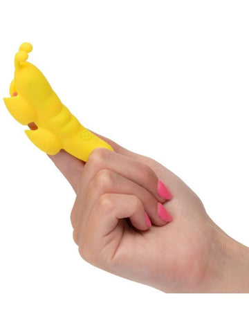 California Exotics Neon Vibes The Butterfly Finger Vibrator USB Rechargeable - Finger and Tongue Vibrators