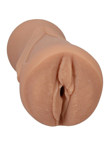 Doc Johnson Main Squeeze Signature Strokers Eva Elfie Ultraskyn Pocket Pussy Vanilla - Masturbators and Strokers