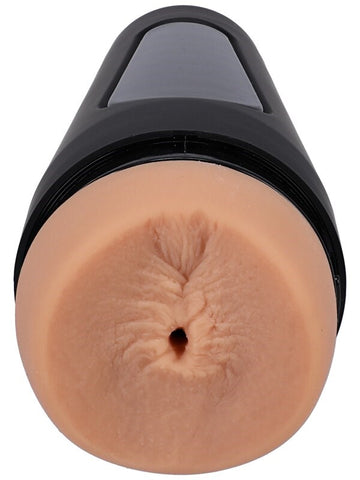Doc Johnson Man Squeeze Roman Todd Ultraskyn Stroker Ass Vanilla Textured Masturbator - Masturbators and Strokers