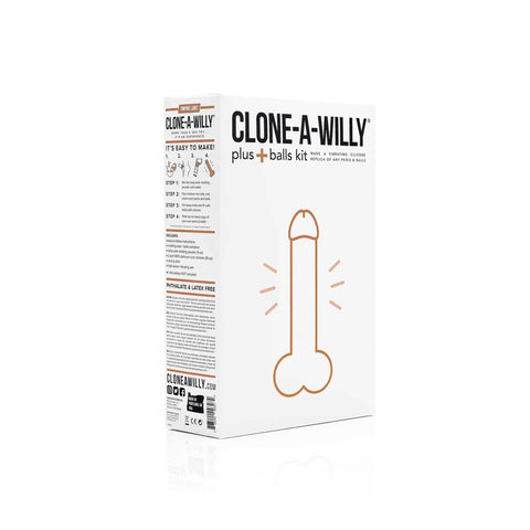 Empire Labs Clone A Willy Plus Balls Kit Medium Skin Tone Creates Custom Dildo - Sex Kits