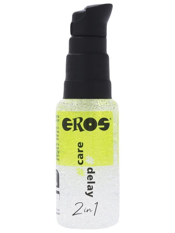 Eros 2 In 1 Care Delay Water Based Lubricant 30ml Extended Performance - Water Based Lubes