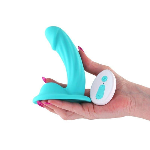 NS Novelties Colours Curve 5 Inch Vibrating Dildo with Wireless Remote - Vibrating Dildos