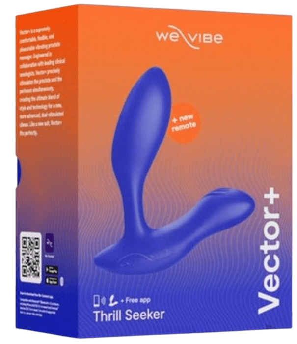 We-Vibe Vector + Vibrating Prostate Massager - - Prostate Toys