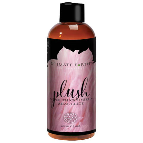 Intimate Earth Plush Super Thick Hybrid Anal Glide Non Drip Formula - Anal Lubes