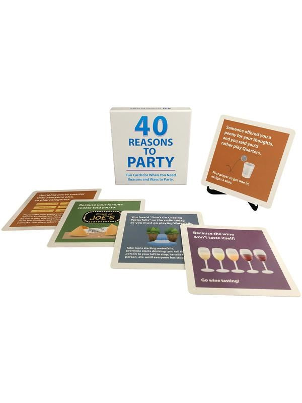 Kheper Games 40 Reasons to Party Adult Game - - Sex Games, Coupons and Tricks