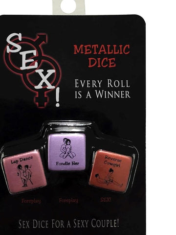 Kheper Games Metallic Sex Dice Game - Sex Games, Coupons and Tricks