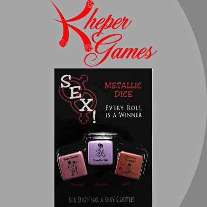 Kheper Games Metallic Sex Dice Game - - Sex Games, Coupons and Tricks