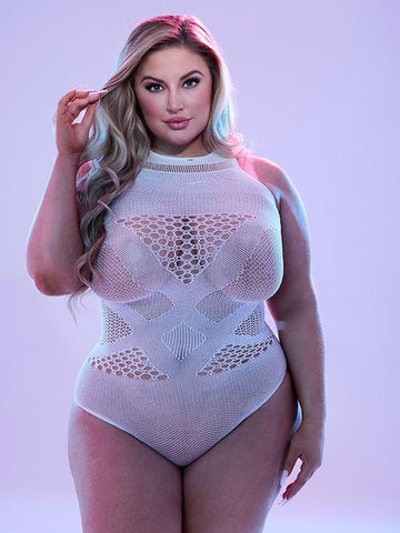 Xgen Products Lapdance Lingerie Glow In The Dark Teddy Queen Illuminated - Teddies and Bodysuits