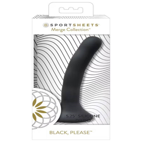 Sportsheets Merge Please Realistic Suction Base Silicone Dildo 5.25 Inch - Realistic Dildos