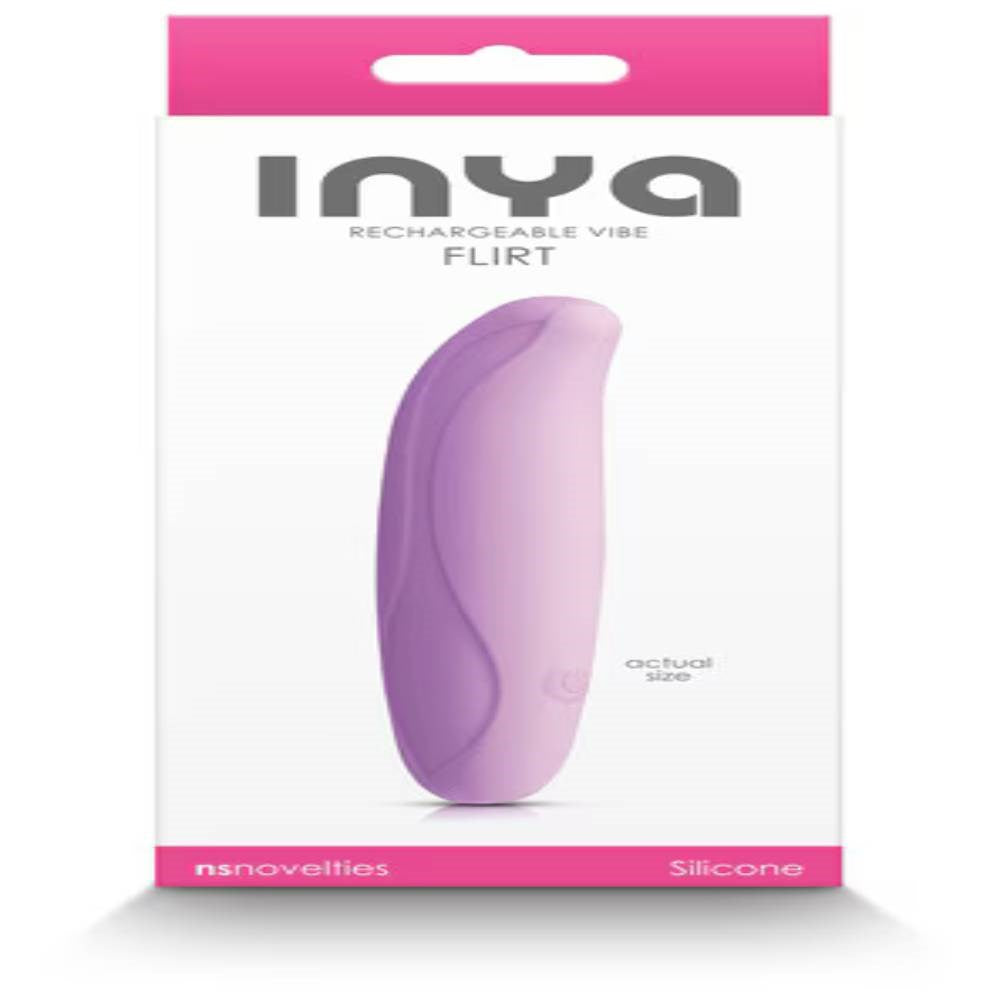 NS Novelties INYA Flirt Bendable Bullet Vibrator USB Rechargeable - - Bullet Vibrators
