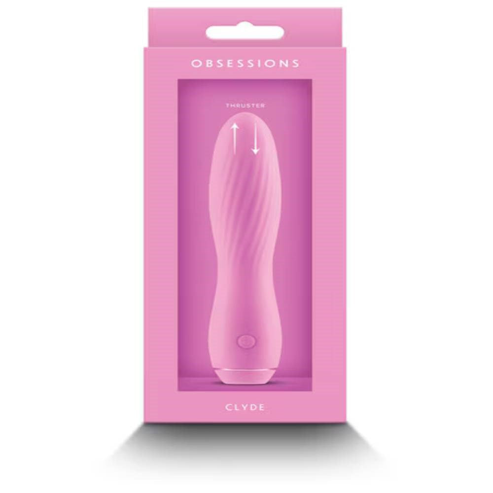 NS Novelties Obsession Clyde G Spot Vibrator Plush Silicone Design - - G-Spot Vibrators