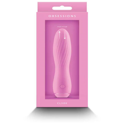 NS Novelties Obsession Clyde G Spot Vibrator Plush Silicone Design - G-Spot Vibrators