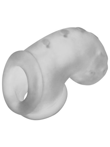 Oxballs Airlock Air Lite Vented Chastity Clear Ice Advanced Ventilation - Male Chastity