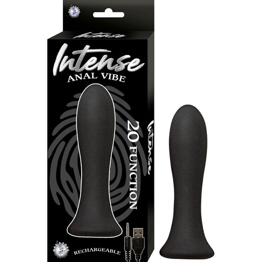 INTENSE Anal Vibe 20 Function Waterproof 100% Silicone - - Anal Vibrators