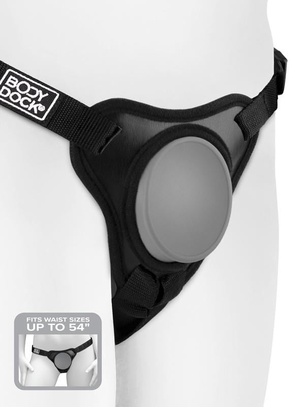 Pipedream Products Body Dock Elite Mini Strap On Harness with Suction - - Strap On Sextoys