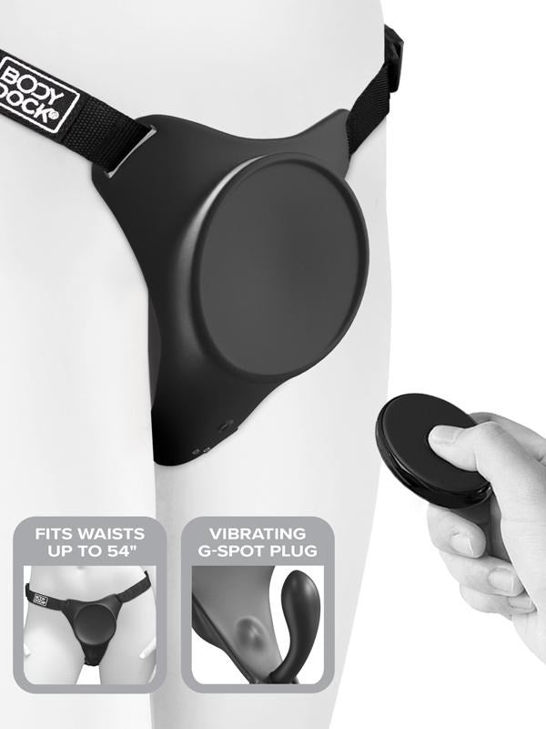 Pipedream Products Body Dock G Spot Pro Strap On Harness - - Strap On Sextoys