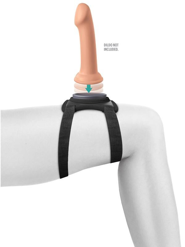 Pipedream Products Body Dock Lap Strap On Harness with Suction Technology - - Strap On Sextoys