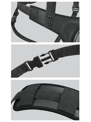 Pipedream Products Body Dock Strap On Suspenders Harness with Suction Dock - Strap On Sextoys