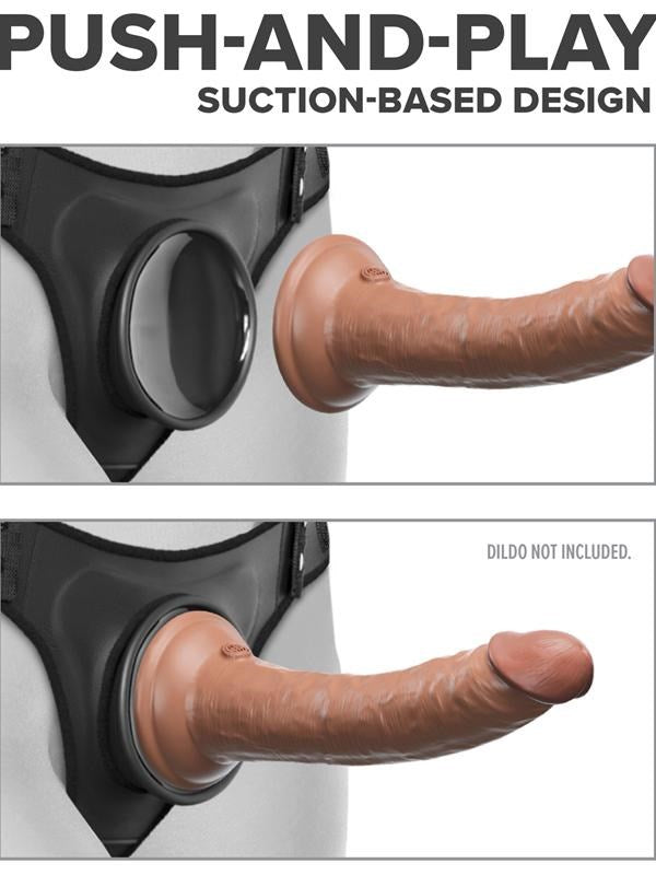 Pipedream Products Body Dock Strap On Suspenders Harness with Suction Dock - - Strap On Sextoys