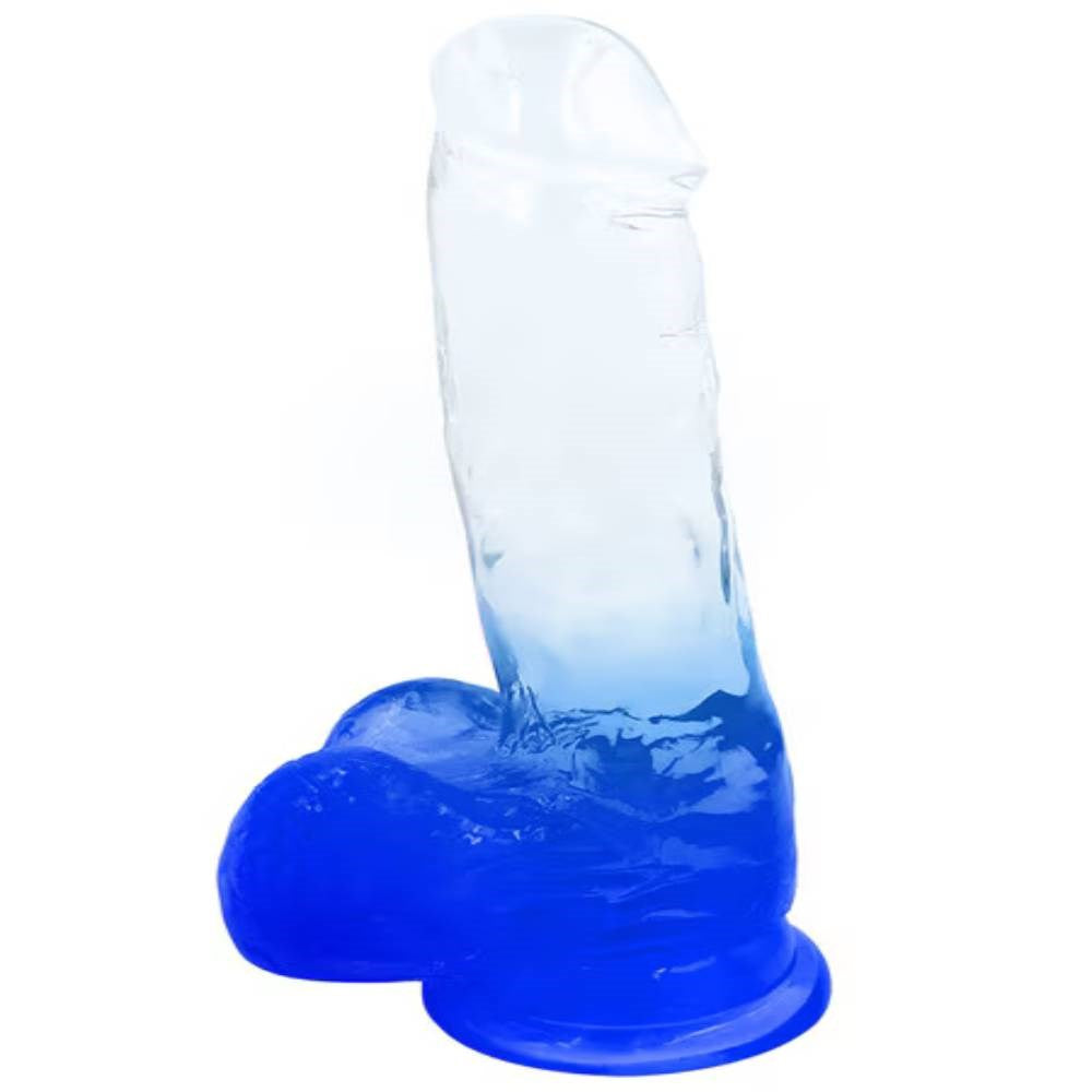 Evolved Playful Riders 7 Inch Realistic Looking Cock with Balls Suction Cup - - Realistic Dildos