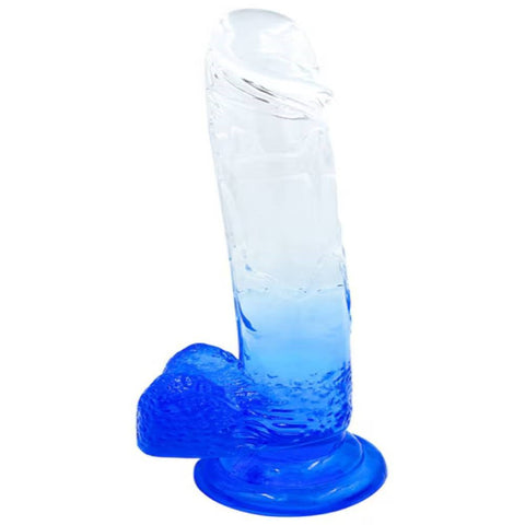 Evolved Playful Riders 9 Inch Realistic Dildo with Balls Suction Cup - Realistic Dildos