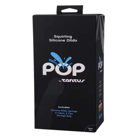Tantus POP by TANTUS Realistic Squirting Dildo with Ejaculation Simulation - Realistic Dildos