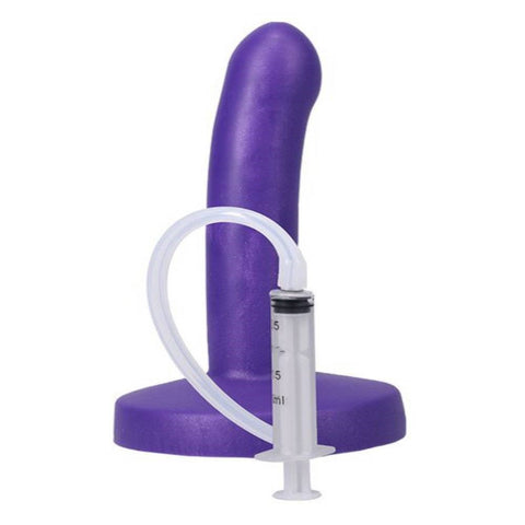 Tantus POP slim Strap On Squirting Dildo with Ejaculation Simulation - Strap On Sextoys