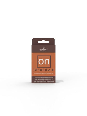 Sensuva On Chocolate Arousal Oil Medium Box 5ml Natural Clitoral Stimulation - Massage Oils and Lubricants