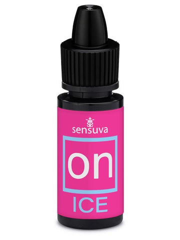 Sensuva On Ice Arousal Oil Medium Box 5ml Dual Cooling Warming Sensations - Massage Oils and Lubricants