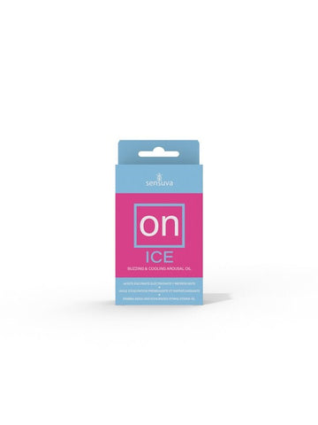 Sensuva On Ice Arousal Oil Medium Box 5ml Dual Cooling Warming Sensations - Massage Oils and Lubricants